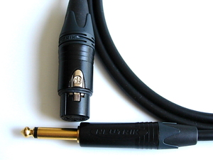  быстрое решение 5m микрофонный кабель XLR- phone Canare L-4E6S× Neutrik черный штекер спецификация модификация возможно 
