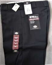 Dickies ディッキーズ 874 ツイル ワークパンツ 丈夫 長持ち 黒 W34 メンズ 人気 おすすめ インポート_画像2