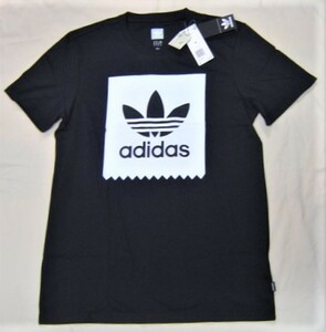 訳ありセール adidas アディダス CW2339 オリジナル トレフォイル 三つ葉 ロゴ Tシャツ 半袖 黒 白 M メンズ レディース 人気 おすすめ