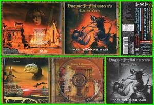 ♪≪国内盤帯付CD≫YNGWIE J.MALMSTEEN'S RISING FORCE(イングヴェイ・マルムスティーン)/War To End All Wars♪ALCATRAZZ♪RING OF FIRE