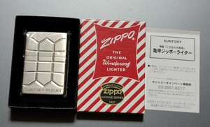 新品未使用　サントリーウイスキー　角　ジッポ　zippo 亀甲　当選書付き　限定品　