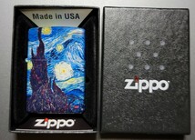 新品未使用　ジッポ　ゴッホ　絵画　zippo_画像2