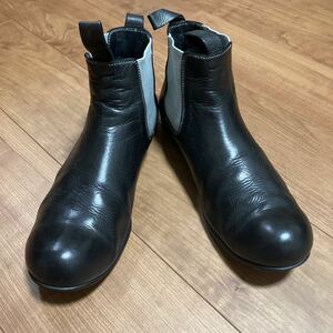 コムデギャルソンオムプリュス Comme des Garcons Homme Plus /サイドゴアブーツ /レザー /ブラック /ショート /日本製 /サイズ26cm