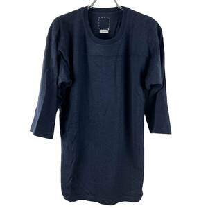 VISVIM(ビズビム) Cotton Rayon Shortsleeve T Shirt (navy)