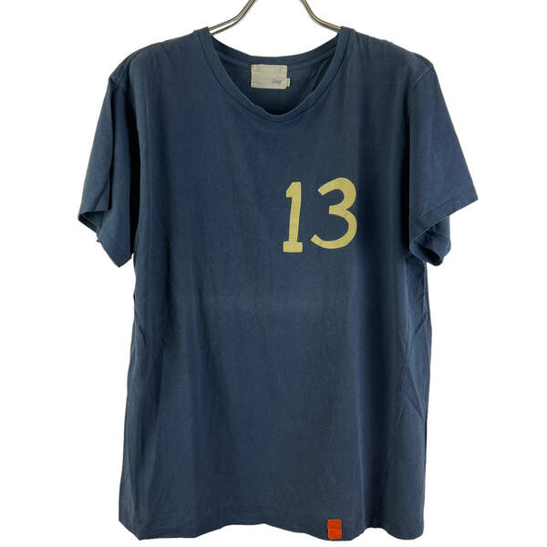 TONY (トニー) Numbering 13 Casual Cotton T Shirt (navy)