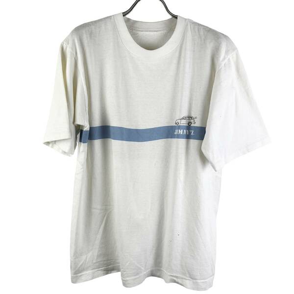 Jimmyz Vintage Cotton Shortsleeve T Shirt (white)