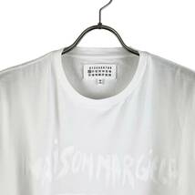 Maison Margiela (メゾン マルジェラ) Logo Print T Shirt (white)_画像2