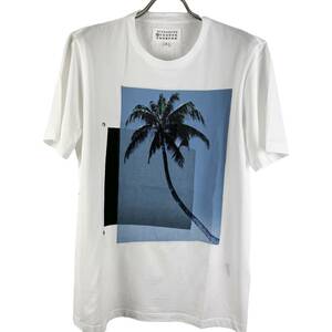 Maison Margiela (メゾン マルジェラ) Olivetree Cotton Print T Shirt (white)