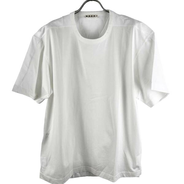 MARNI(マルニ) Thick Material Wide T Shirt (white)