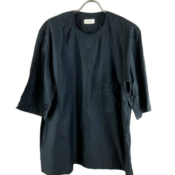 LEMAIRE(ルメール) Wide Size Cotton T Shirt (black)