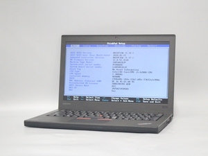 ●Lenovo ThinkPad X270 ■第六世代 Core i5 メモリ4GB HDD500GB 動作未確認品 ジャンク K-278