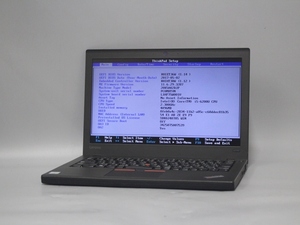 ●Lenovo ThinkPad X270 ■第六世代 Core i5 メモリ4GB HDD無し 動作未確認品 ジャンク K-276