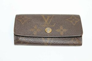 中古 LOUIS VUITTON ミュルティクレ4 モノグラム M62631 4連 キーケース 鍵入れ レディース メンズ 男女兼用 ルイヴィトン USED品 リサイク