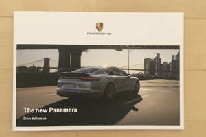 新品 送料無料 PORSCHE ポルシェ Panamera パナメーラ カタログ 2020年10月版