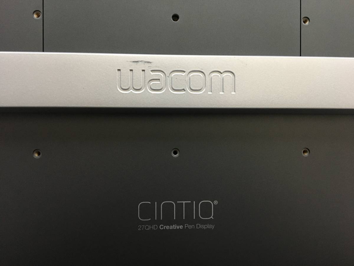 ☆【良品】ワコム WACOM Cintiq 27QHD DTK-2700/K0 液晶ペンタブレット