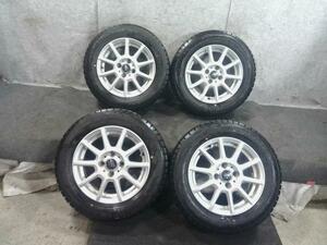 中古 スタッドレス オートバックス NORTH TREK N5 アルミ 4本 175/65R14 5.5J 4穴 PCD100 ET38 冬 ウィンター