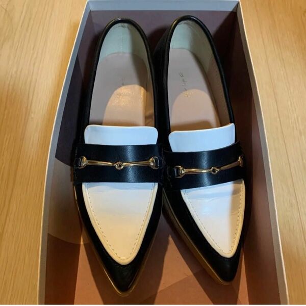 herlipto Two-Tone Bit Loafers