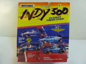 ●Matchbox'92Indy500 Closest Finish Ever!Al Unser Jr./Scott Goodyear