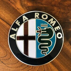 ALFA ROMEO アルファロメオ エンブレム 中古品