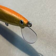 コータック チャットミノー90 GO ゴールドオレンジ オールドルアー Coatac Chat Minnow 9cm Balsa Body_画像8