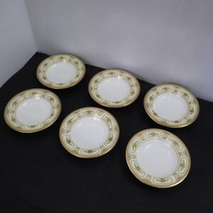 NORITAKE/ノリタケ インペリアルスイート 9984 15cmボウル 6枚セット ボーンチャイナ 旧サイズ フルーツ アイス 小皿