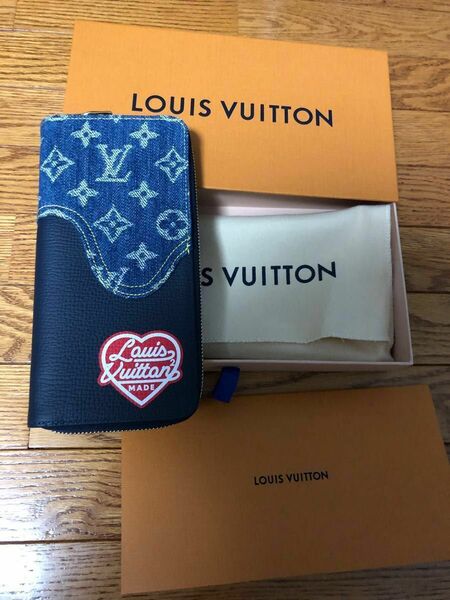 ルイヴィトン 長財布 LOUIS VUITTON ヒューマンメイド human made ジッピーウォレット ヴェルティカル