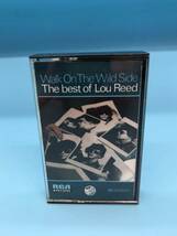 【A7998O129】カセットテープ　ルー・リードWalk On The Wild Side The Best of Lou Reed 洋楽　音楽　ミュージック_画像1