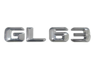  Mercedes Benz GL Class GL63 задний эмблема хром гора type Benz Benz экстерьер Logo детали неоригинальный товар 