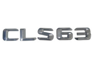 メルセデスベンツ CLSクラス CLS63 リア エンブレム クローム 山型 ベンツ Benz 外装 ロゴ パーツ 社外品
