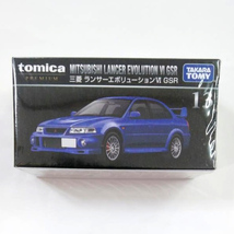 トミカプレミアム 13 三菱 ランサーエボリューションVI GSR TOMICA　トミカ　ミニカー　MITSUBISHI_画像2