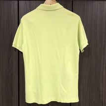 ラコステ LACOSTE 日本製 ラコステポロシャツ 黄緑 サイズ4 Lサイズ ゴルフ ワニ _画像5