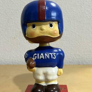 60年代　ヴィンテージ 　ボビングヘッドドール　「NY GIANTS」