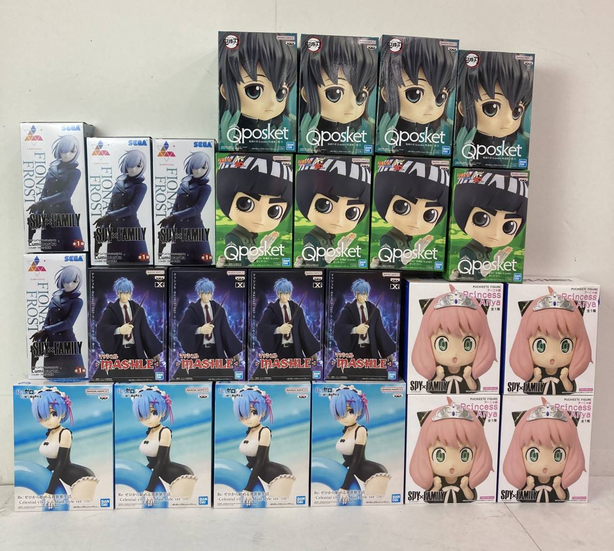 プライズフィギュア大量まとめ売り 24点セット ヒロアカ ナルト