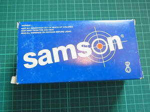 AMMO空箱 SAMSON 9mm LUGER 124 Gr. FMJ 1箱（トレイ付き）