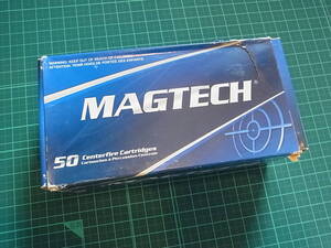 AMMO空箱 MAGTECH 38 Special 158 Gr. SJSP-F 1箱（トレイ付き）