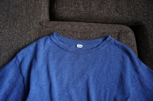 ★リネンの様なシャリっとした涼やかさ◎シンプルメイドの半袖シャツ★45rpm 45R メンズ 即決 Tシャツ