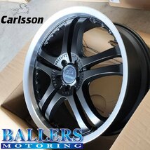 数量限定 カールソン ホイール1台分 BENZ C117 CLAクラス 20インチ 8.5J +45 1/5 EVORSR ブラックエディション ベンツ Carlsson ボルト付属_画像3