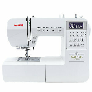 【送料無料】未使用 20購入 ジャノメ JANOME コンピュータミシン パルシェル PALSHELL NP3000 元箱 取扱説明書付き I822-2