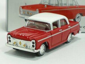 ニッサン セドリック（赤/白）（東宝名車座デラックスVol.4）セットの1品【トミーテック社1/64ミニカー】【トミカの時】