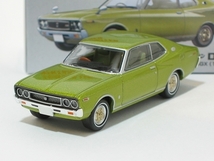 日産ローレル ハードトップ 2000SGX（緑）荻窪魂Vol.8【トミーテック社1/64ミニカー】【トミカの時】_画像1