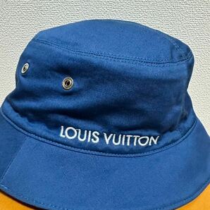 LOUIS VUITTON ルイ ヴィトン ボネ モノグラム エッセンシャル バケットハット ハット リバーシブル 美品 中古品の画像5