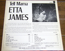 Etta James - Tell Mama - LP / Security,I'd Rather Go Blind,Love Of My Man,The Same Rope,Just A Little Bit,Chess,国内盤,P-Vine,1983_画像3