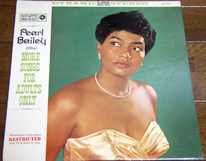 Pearl Bailey - More Songs For Adults Only - LP / Westport,One Man Is Good Enough For Me,Roulette - SR-25101,オリジナル盤, US,1960