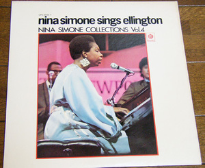 Nina Simone - Sings Ellington - LP/ Satin Doll,It Don't Mean A Thing,Do Nothin Till You Hear From Me,国内盤,Pye Records,JAPAN,1973