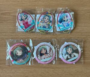 【バラ可能】アイドルマスター ミリオンライブ！ 徳川まつり ガラポンくじ 缶バッジ アクリルキーホルダー セット【条件あり】