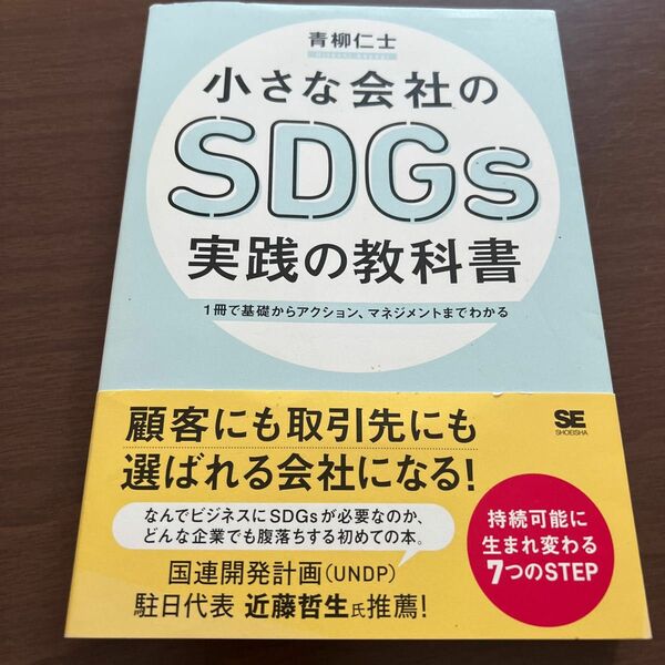 小さな会社のＳＤＧｓ実践の教科書　１冊で基礎からアクション、マネジメントまでわかる 青柳仁士／著