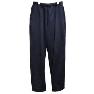 COMOLI コモリ 23SS コットン吊裏毛 パンツ NAVY パンツ ドローコード 8073000134770