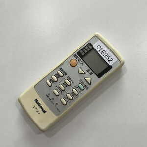 C1E952 【送料１８５円】エアコン リモコン / National ナショナル A75C3026 動作確認済み★即発送★