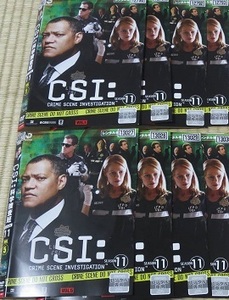 【中古】《バーゲン30》CSI:科学捜査班 SEASON 11 全8巻セット s19979【レンタル専用DVD】