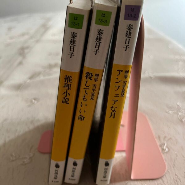 アンフェアな月　刑事雪平夏見 （河出文庫　は１３－２） 秦建日子／著　殺してもいい命　推理小説